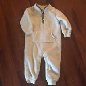 Carters 12 months fuzzy one piece